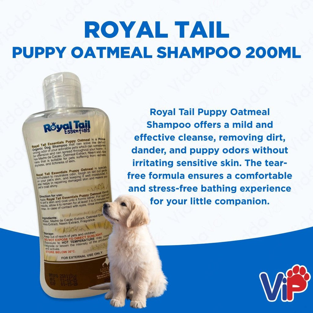 Royal Tail Fresh Puppy Oatmeal Shampoo 200ml