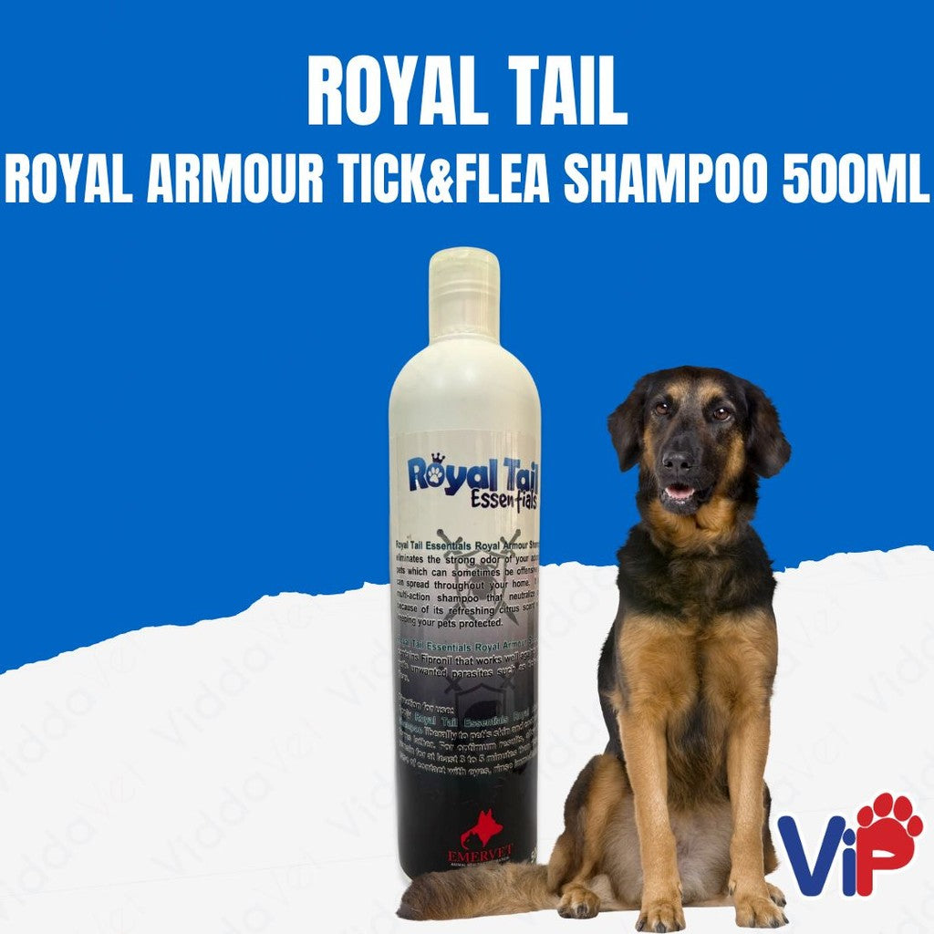 Royal Tail Tick and Flea Shampoo 500ML