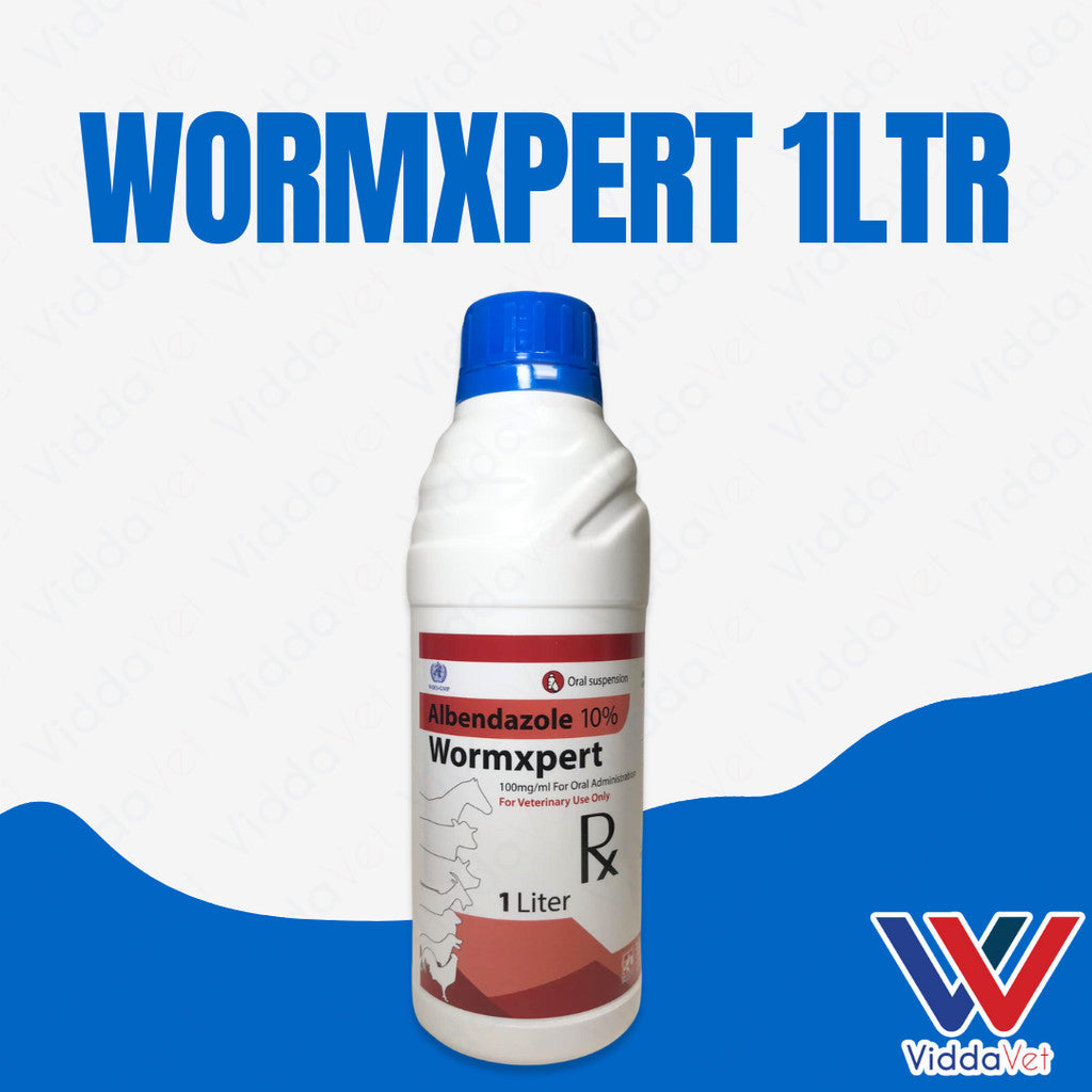 Wormxpert 1L Effective Dewormer for Livestock and Pets