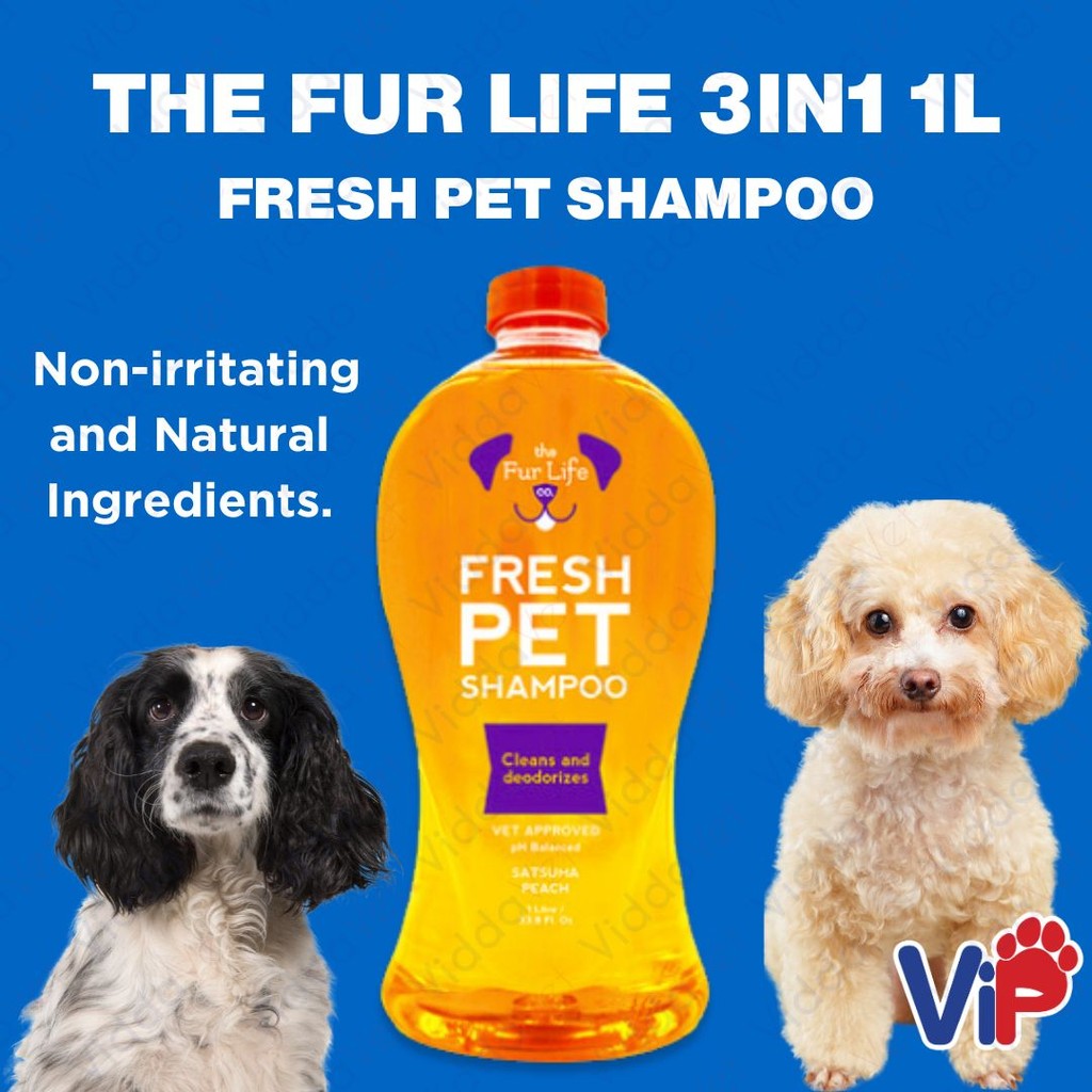 The Fur Life 3in1 Pet Shampoo