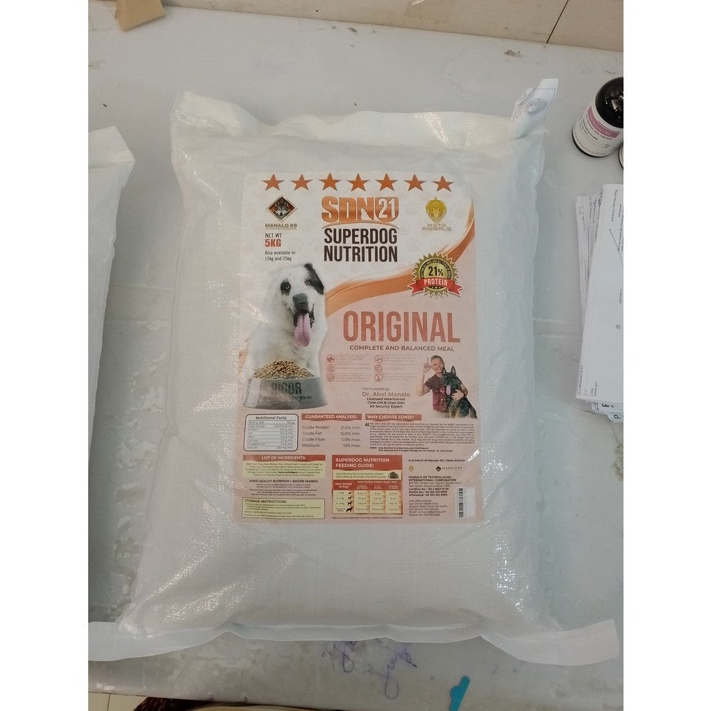 SDN21 Superdog Nutrition with 21Protein 5KG/25KG