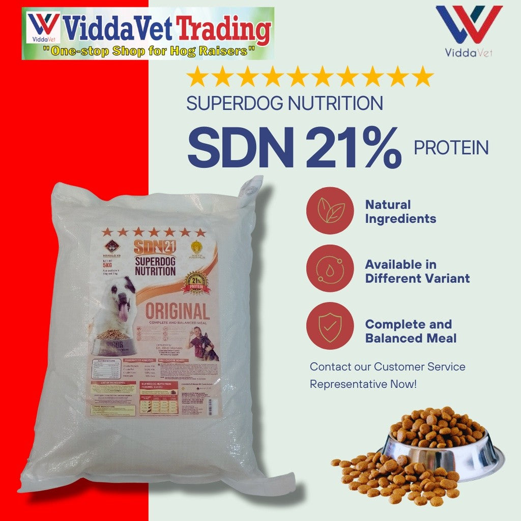 SDN21 Superdog Nutrition with 21Protein 5KG/25KG
