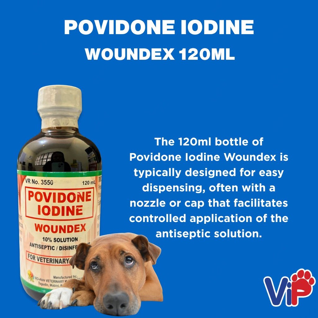 Povidone Iodine Woundex 120mL