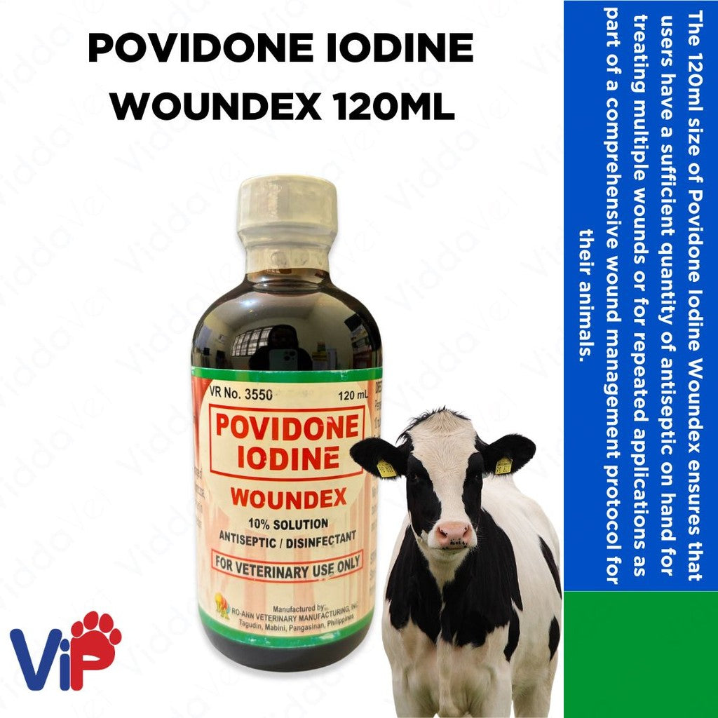 Povidone Iodine Woundex 120mL
