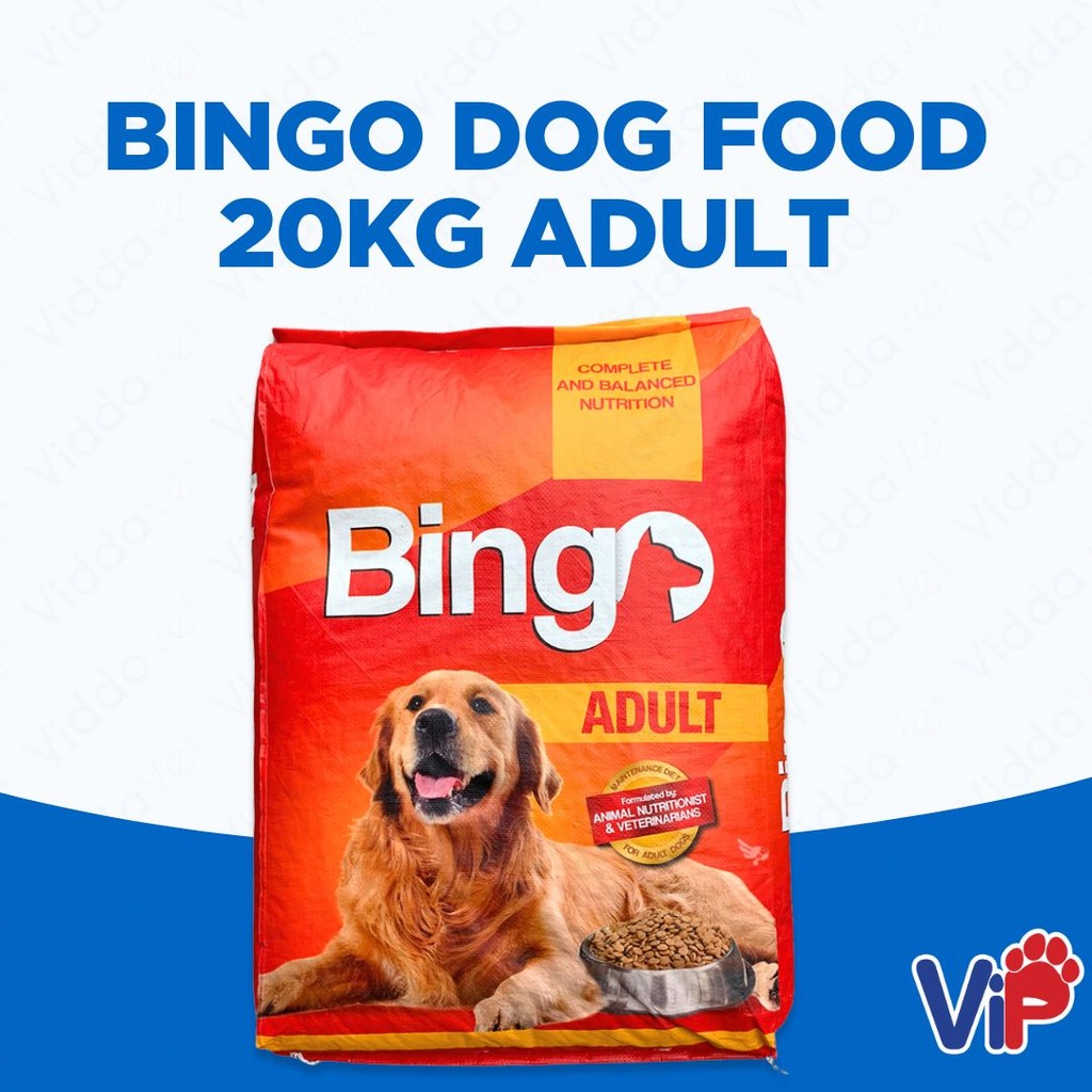 Bingo Dog food Adult 20kg