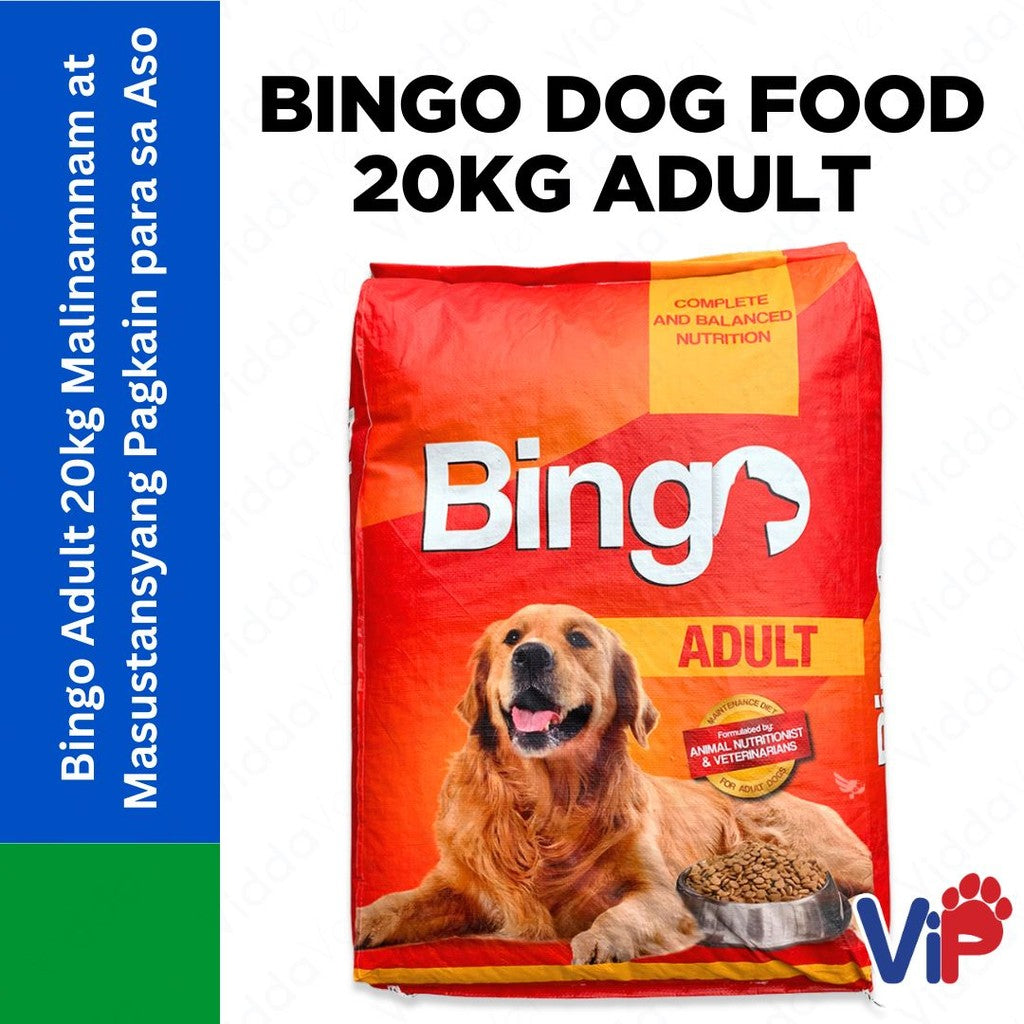 Bingo Dog food Adult 20kg