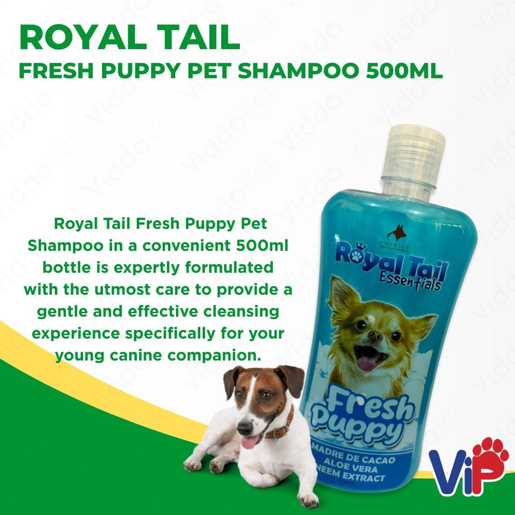 Royal Tail Fresh Puppy Pet Shampoo 500ml