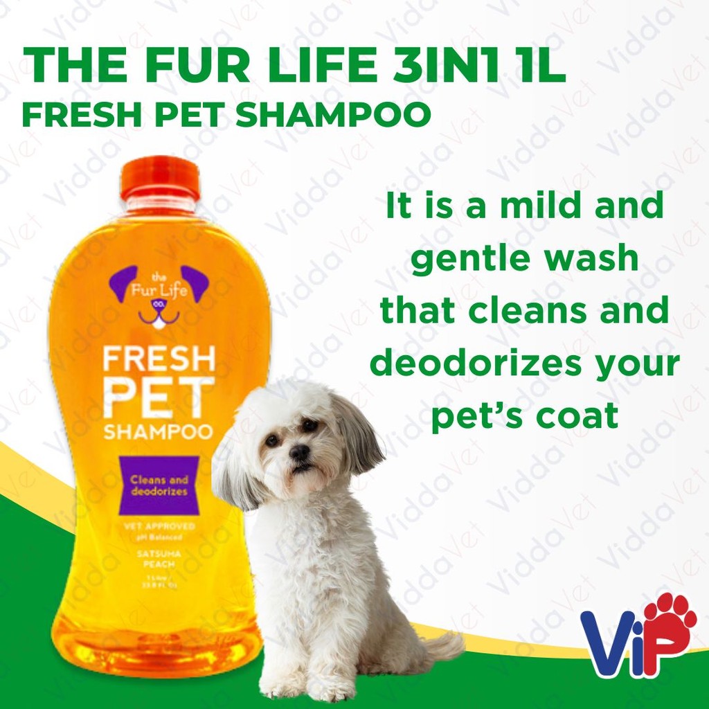 The Fur Life 3in1 Pet Shampoo