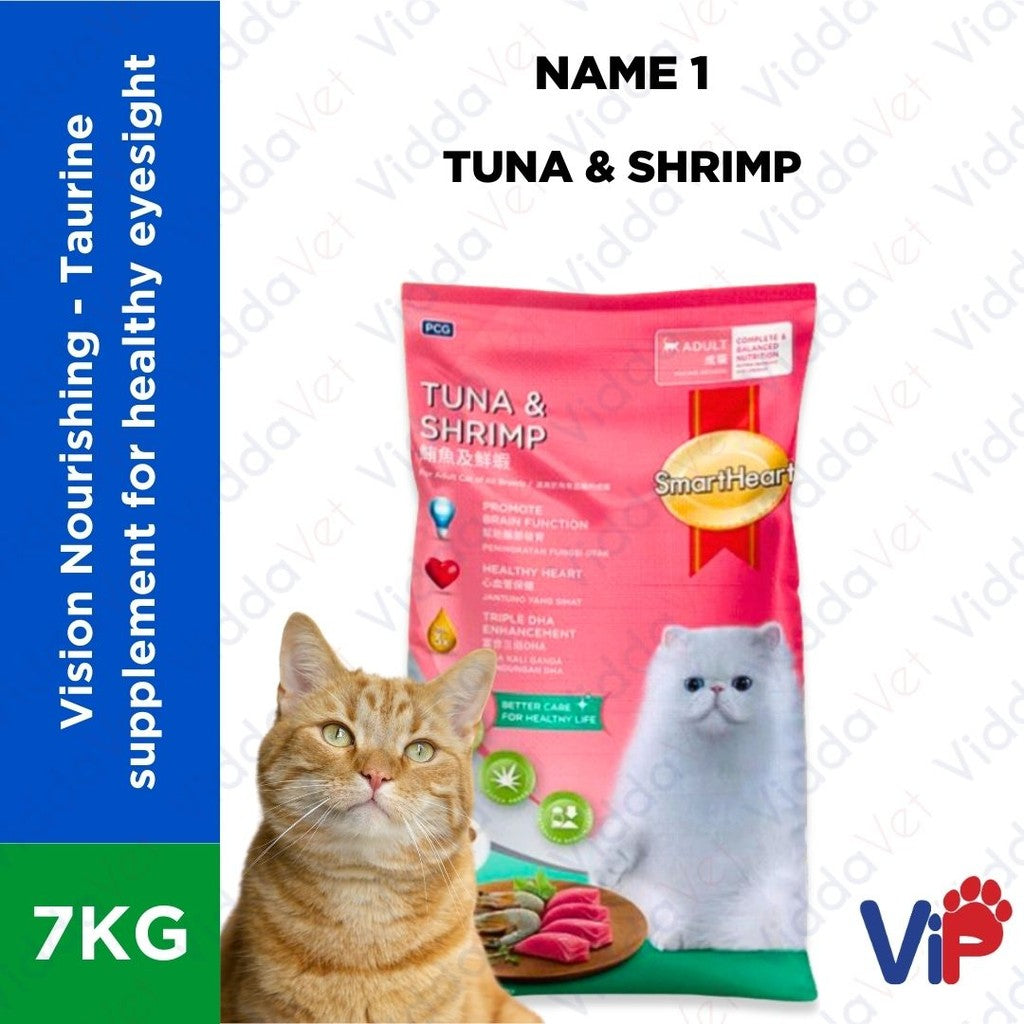 SmartHeart Adult and Kitten Cat Food Tuna and Shrimp 7kg