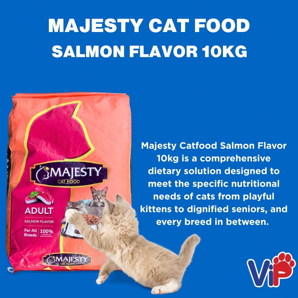 Majesty Cat Food Salmon 10kg