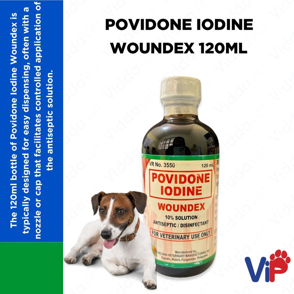 Povidone Iodine Woundex 120mL