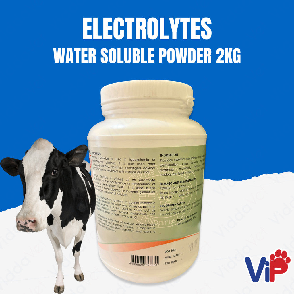 ELECTROLYTES WATER SOLUBLE POWDER 2kg