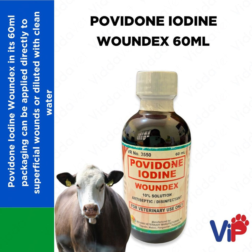 Povidone Iodine Woundex 60mL