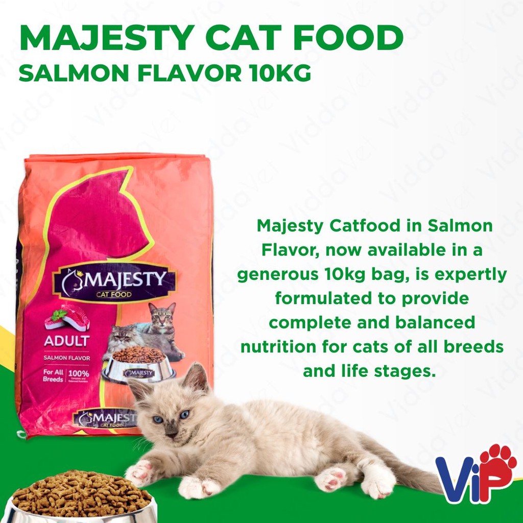 Majesty Cat Food Salmon 10kg