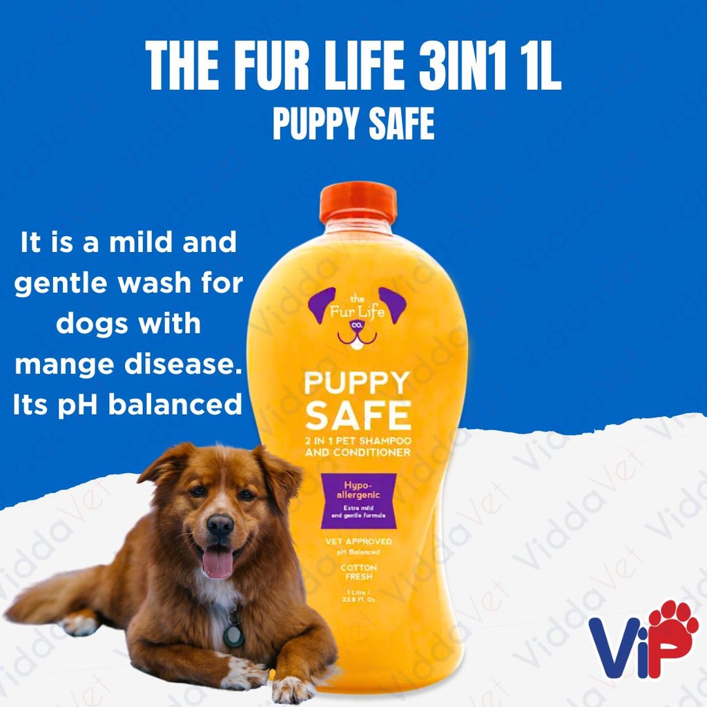 The Fur Life 3 in 1 Puppy Safe 1L