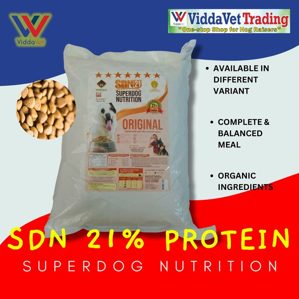 SDN21 Superdog Nutrition with 21Protein 5KG/25KG