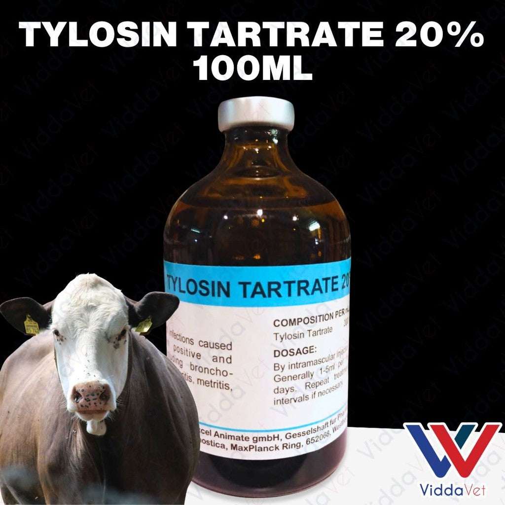 1 bot Tylosin 20% 100ml for animals made in Germany anti pagtatae sa baboy tylosin tartrate 20%