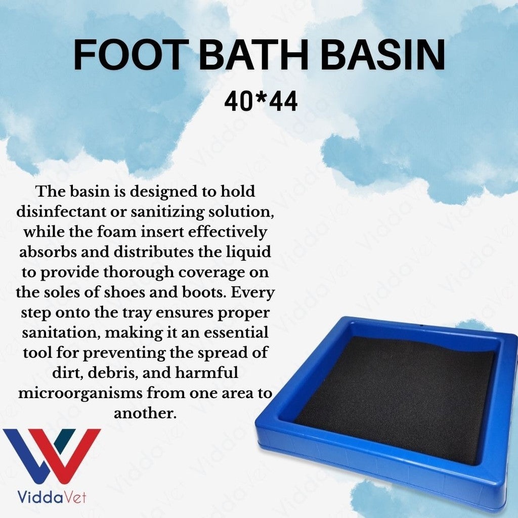Foot Bath Basin with Foam