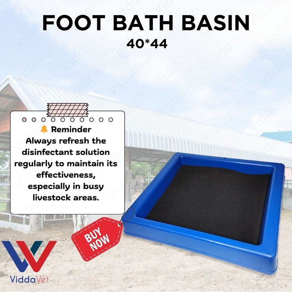 Foot Bath Basin with Foam
