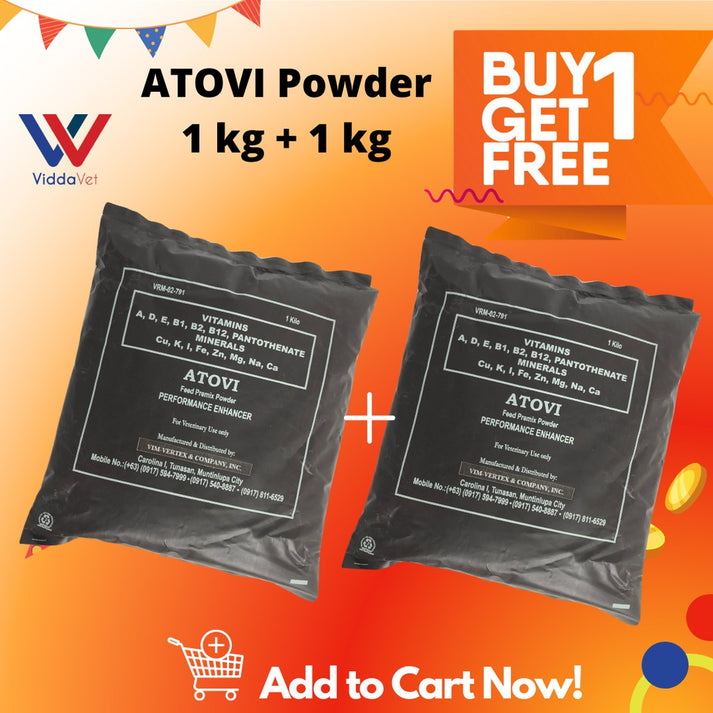 Atovi Powder 1kg Buy 1 Take 1 - Advanced Livestock Feed Supplement ...