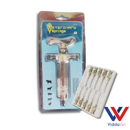 Fiberglass Syringe with Assorted Needles (10ml/20ml)