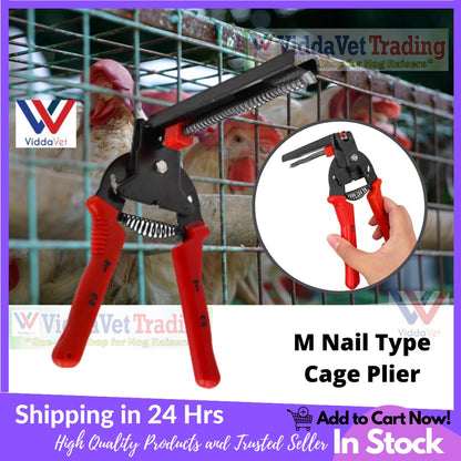 Hog Ring Cage Plier Type M