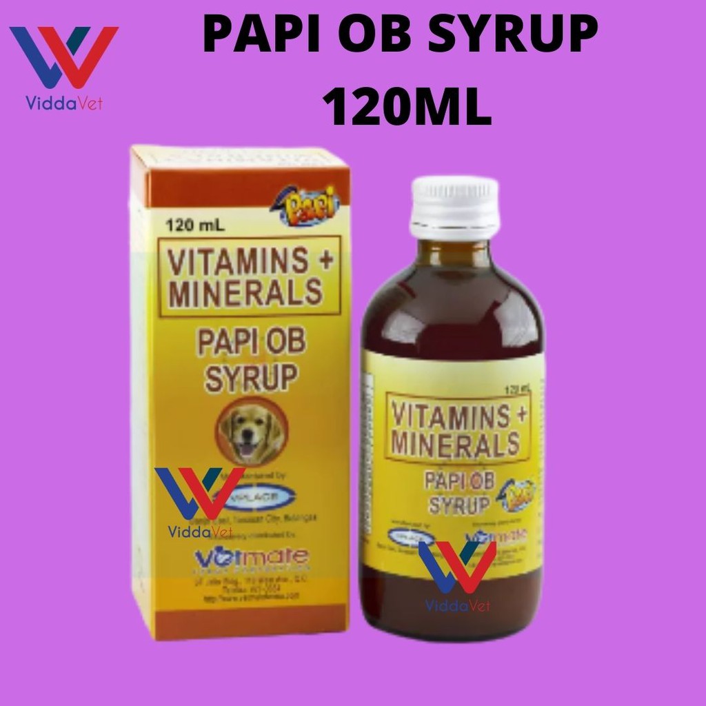 Papi OB Syrup 120ML