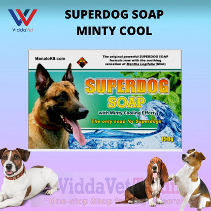 Superdog Soap Minty Cool 150g