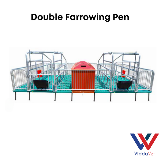 Double Farrowing Pen 360*220CM (Elevated)