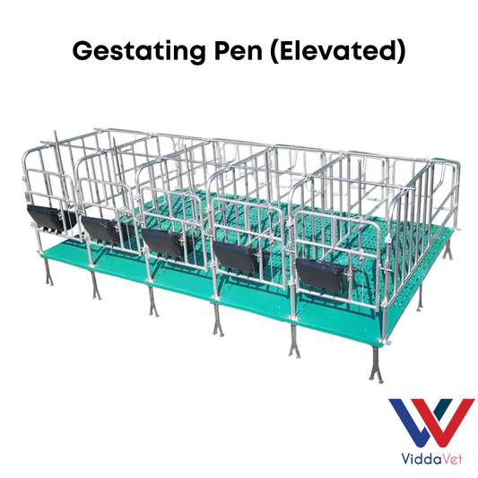 Gestating Pen 220*60cm (Elevated)