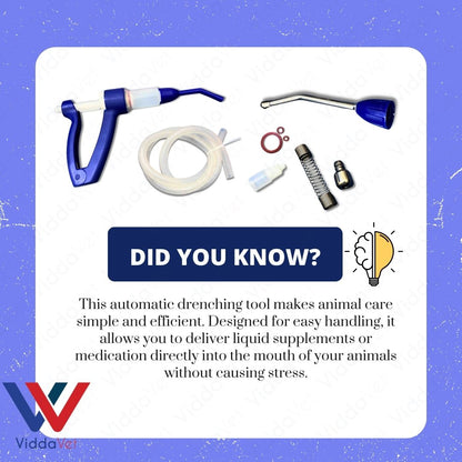 30ml Animal Oral Feeding Equipment for Cattle Sheep and Goats Vitamin Application