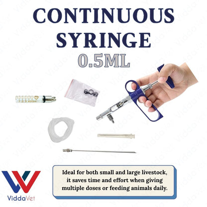 0.5ml Continuous Syringe for Livestock and Poultry Farm Tool