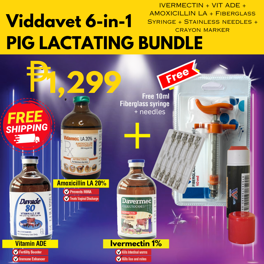 Piglet Bundle, Breeder Bundle, Farrowing Bundle, Lactating Bundle, Grower Bundle - Free Shipping
