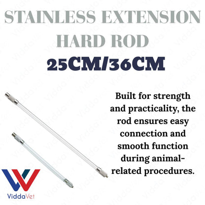 Stainless Extension Hard Rod Durable Farm Tool for Animal Care and Livestock Handling Use