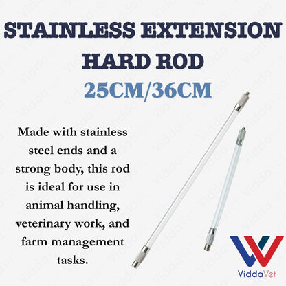 Stainless Extension Hard Rod Durable Farm Tool for Animal Care and Livestock Handling Use