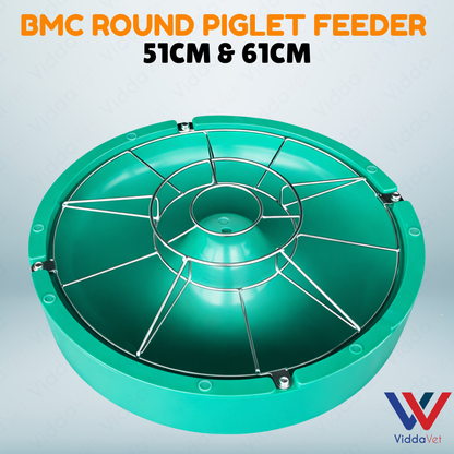 BMC Round Piglet Feeder 51cm & 61cm