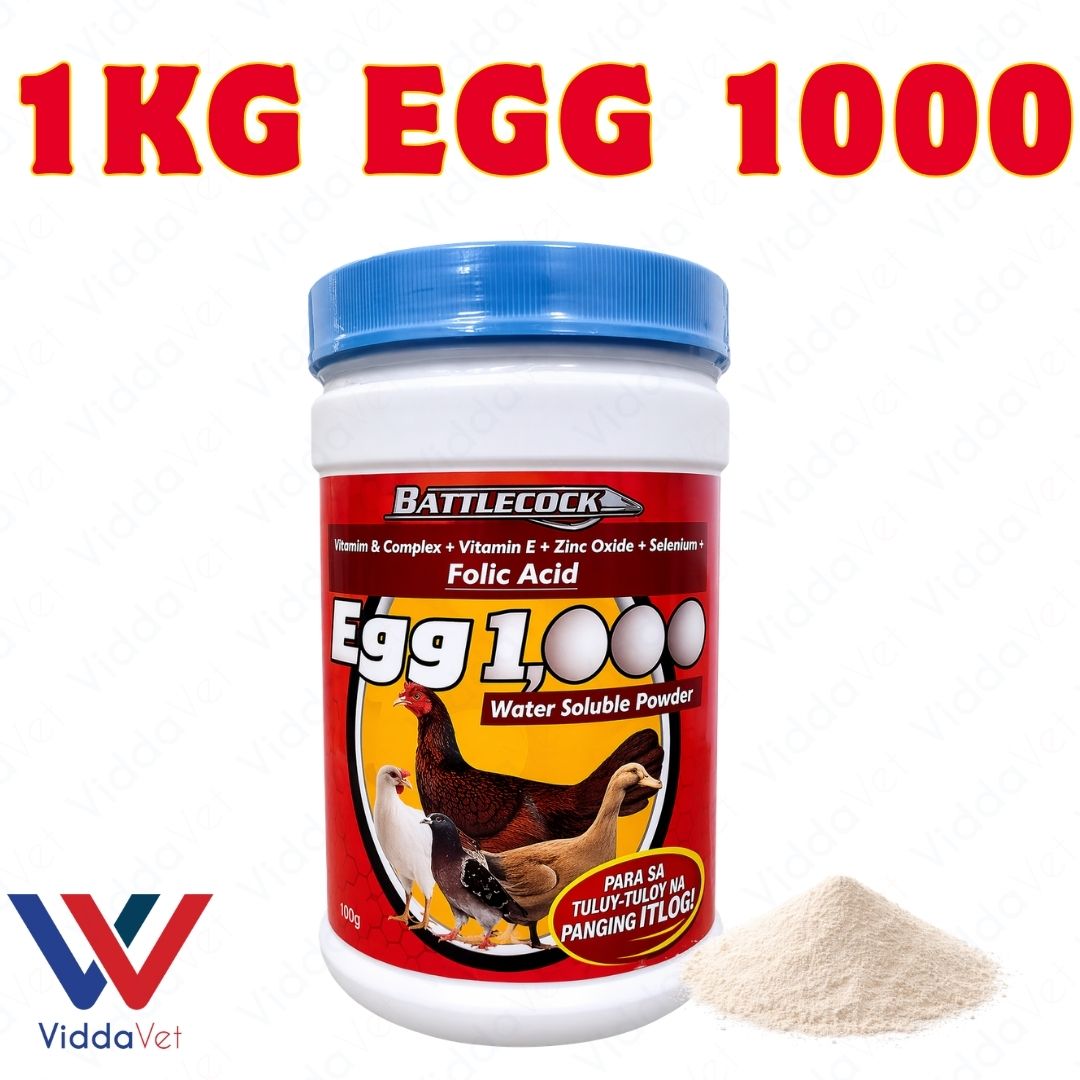 1KG VitmPro 1KG Egg 1000 Livestock Supplement for Faster Growth and Health