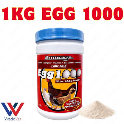 1KG VitmPro 1KG Egg 1000 Livestock Supplement for Faster Growth and Health