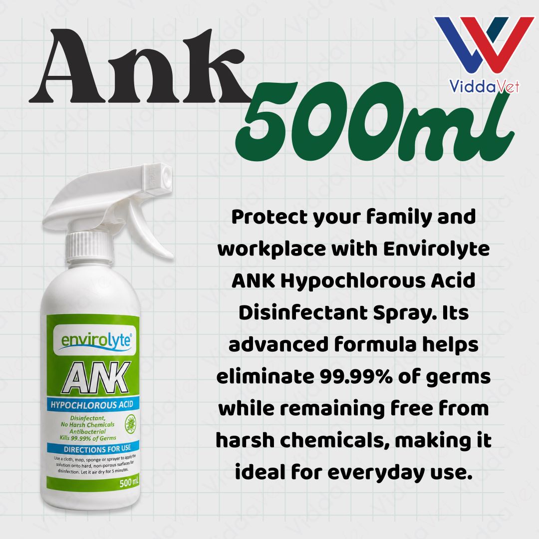 500ml Envirolyte ANK Hypochlorous Acid Spray Everyday Disinfectant Care Solution