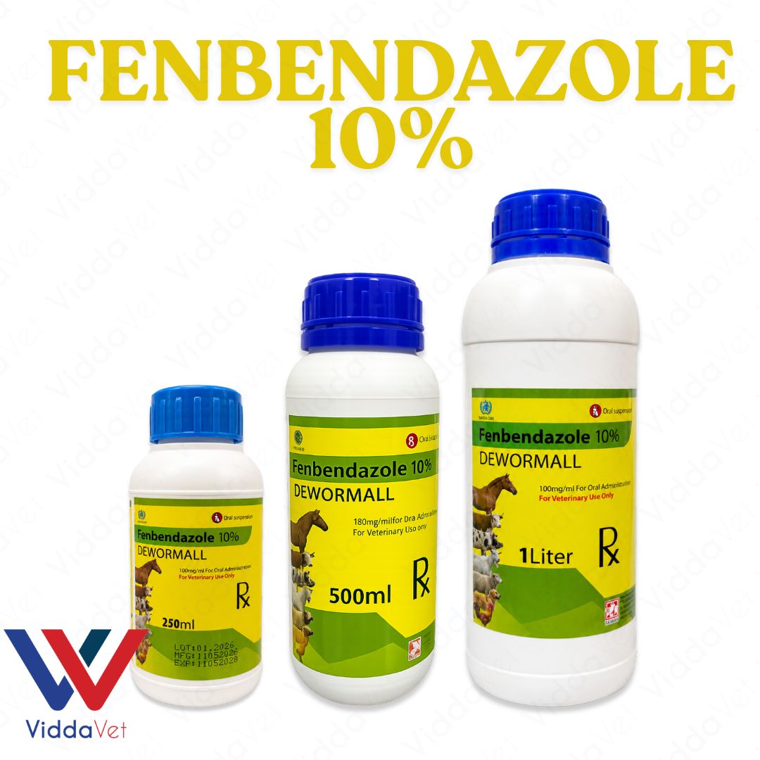 Fenbendazole 10% Dewormall Livestock Oral Dewormer for Farm Animals