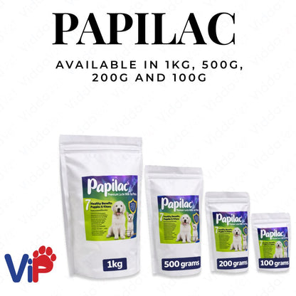 Papilac Complete Milk Formula Puppies Kittens Available 100g 500g 200g 1kg Pack