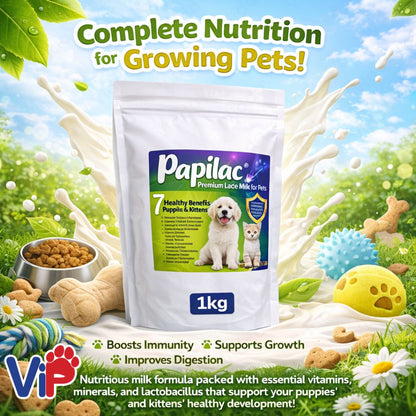 Papilac Complete Milk Formula Puppies Kittens Available 100g 500g 200g 1kg Pack