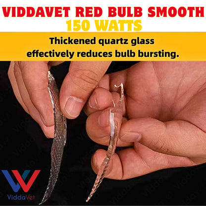 Red Bulb Smooth 150W Heat Lamp