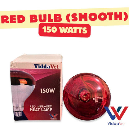 Red Bulb Smooth 150W Heat Lamp