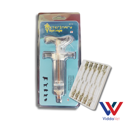 Fiberglass Syringe with Assorted Needles (10ml/20ml)