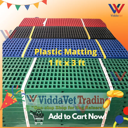 Heavy Duty Plastic Matting 1x3