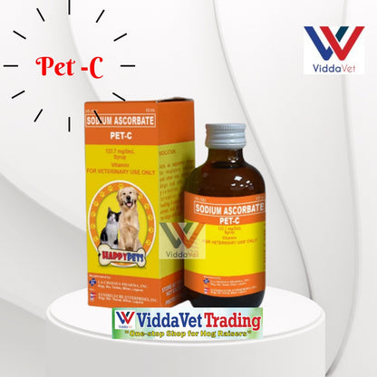 Pet-C Vitamin C 120ml/60mL