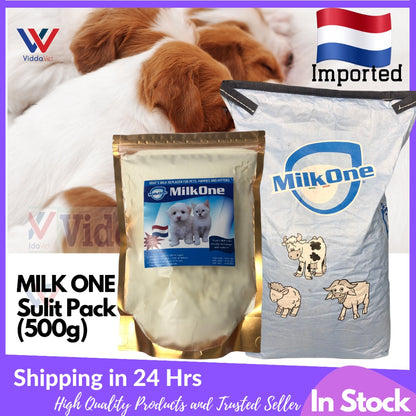 [Sulit Pack] 500 grams Milk One Goats Milk Replacer for pets puppies puppy cats dogs goat milk 500-g