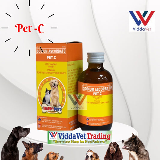 Pet-C Vitamin C 120ml/60mL
