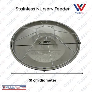 Stainless Steel Piglet Feeding Tray